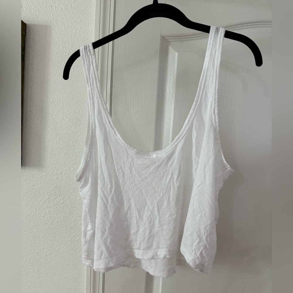 BP Crop White Tank SZ M - Picture 4 of 4